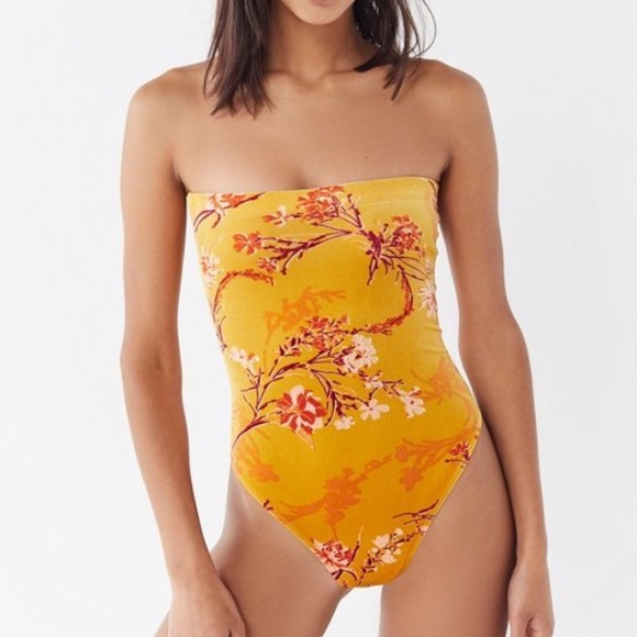 Out From Under MJ Velvet Tube Top Bodysuit - Picture 2 of 4